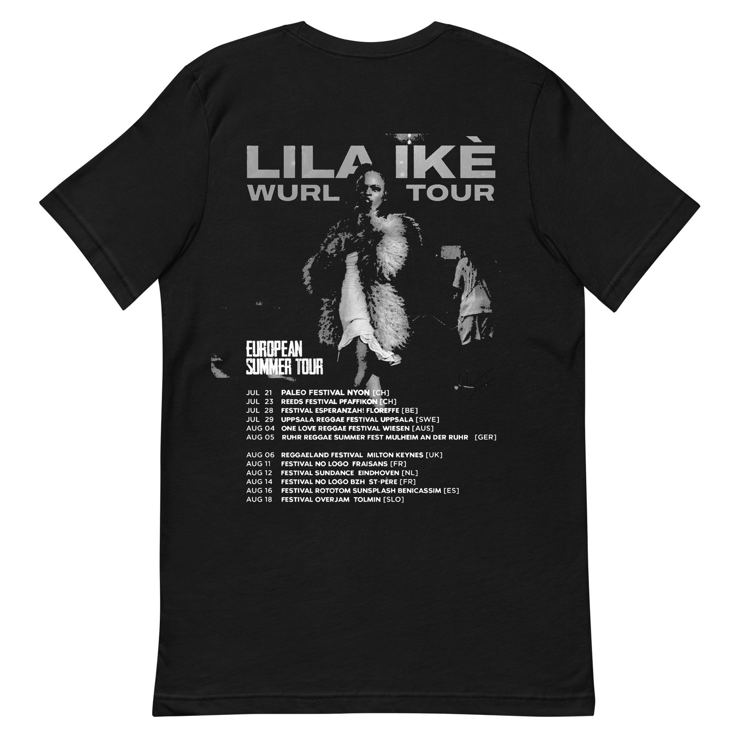 Lila Ike "Wurl Tour 2023" T-Shirt